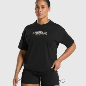 Lifting Essentials Graphic Oversized T-Shirt